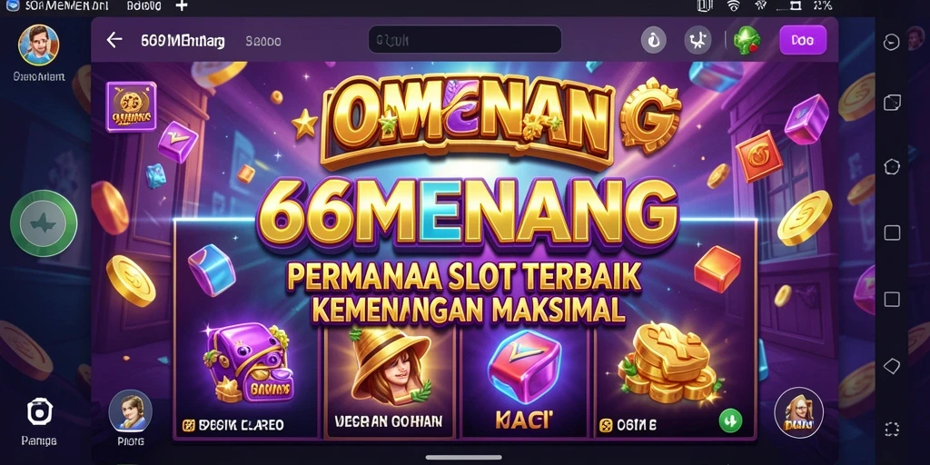 Tangkapan layar gameplay menarik dari 66MENANG menunjukkan kekayaan visual slot.