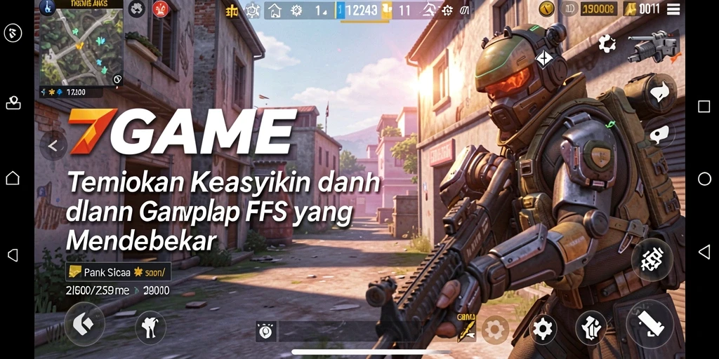 Tampilan gameplay mendebarkan di <strong>7GAME</strong> dengan aksi tembak-menembak yang intens.