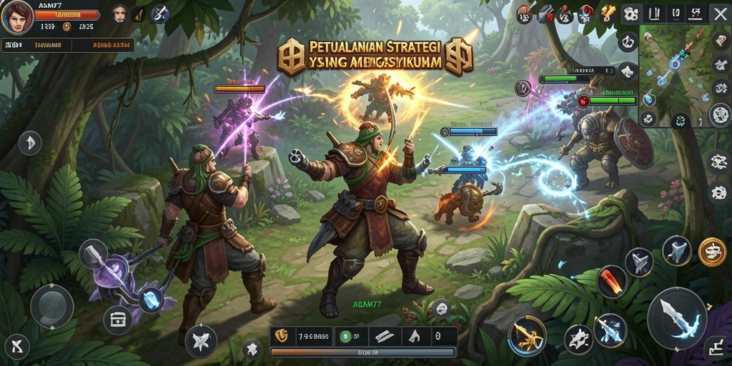 Gameplay menantang dengan grafik menarik di ADAM77.
