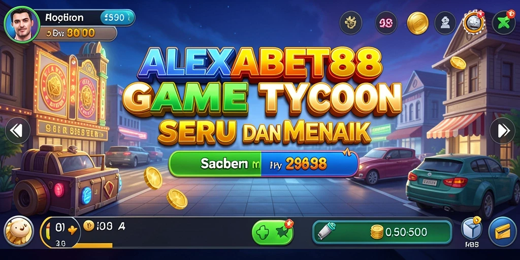 Tampilan gameplay seru dalam ALEXABET88 menunjukkan strategi bisnis yang menantang.