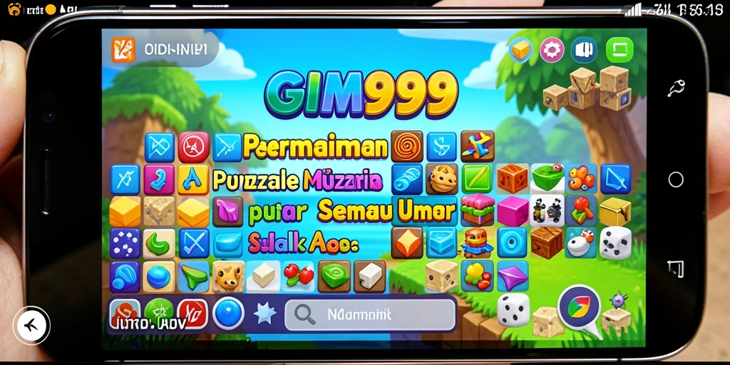 Tampilan gameplay GIM999 yang seru dan menantang.