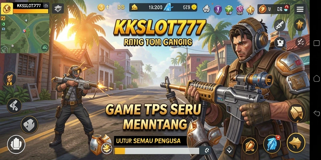 Tangkap momen seru gameplay KKSLOT777 dengan aksi TPS yang intens.