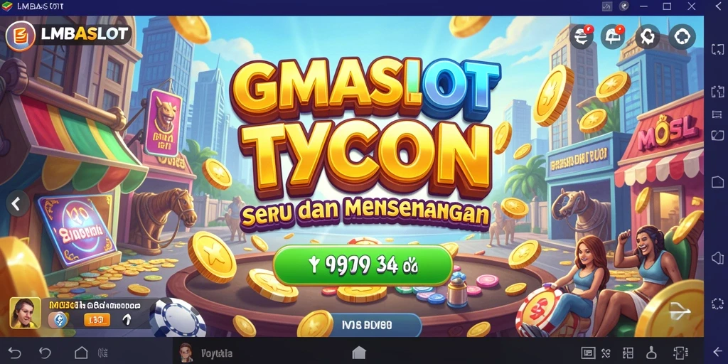 Tampilan menarik dari gameplay <strong>LMBASLOT</strong> yang penuh strategi Tycoon.