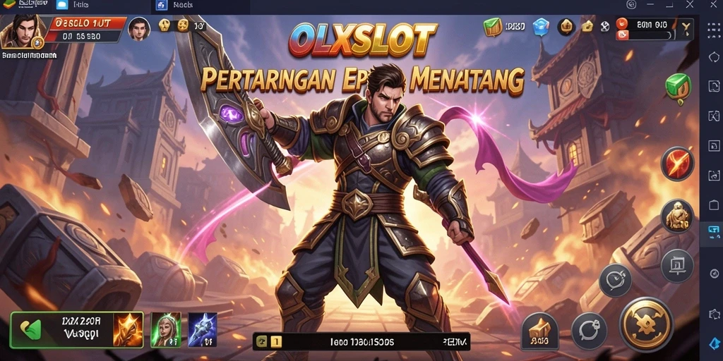 Tangkapan layar dari pertarungan seru di OLXSLOT menunjukkan aksi yang mendebarkan.