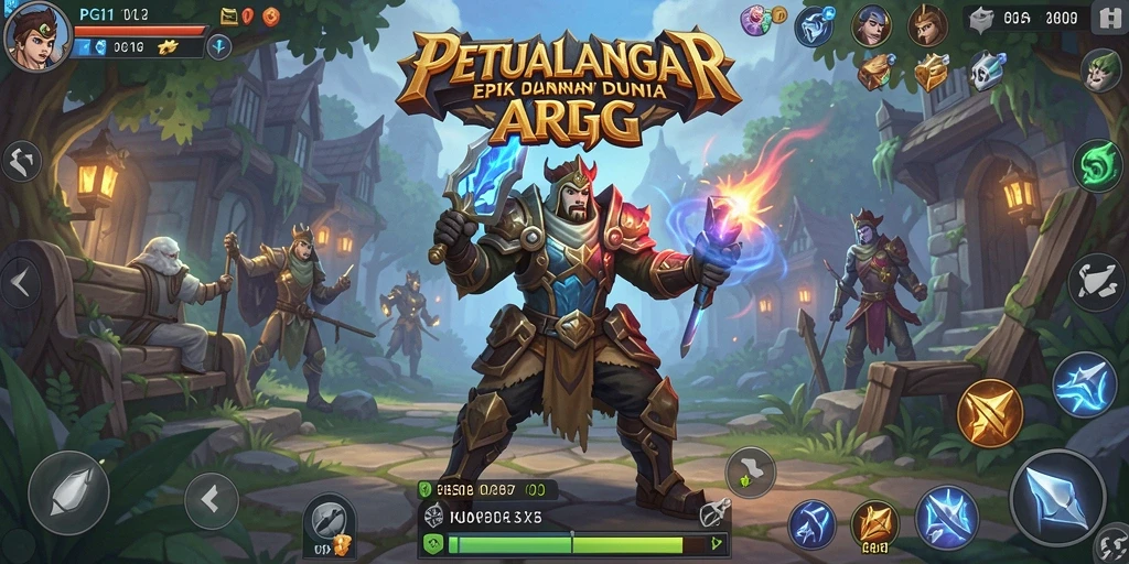 Tampilan dinamis dan atraktif dari gameplay PG11 yang menantang.