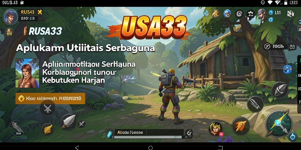 Screenshot RUSA33 menampilkan tampilan antarmuka aplikasi yang intuitif dan fungsional.