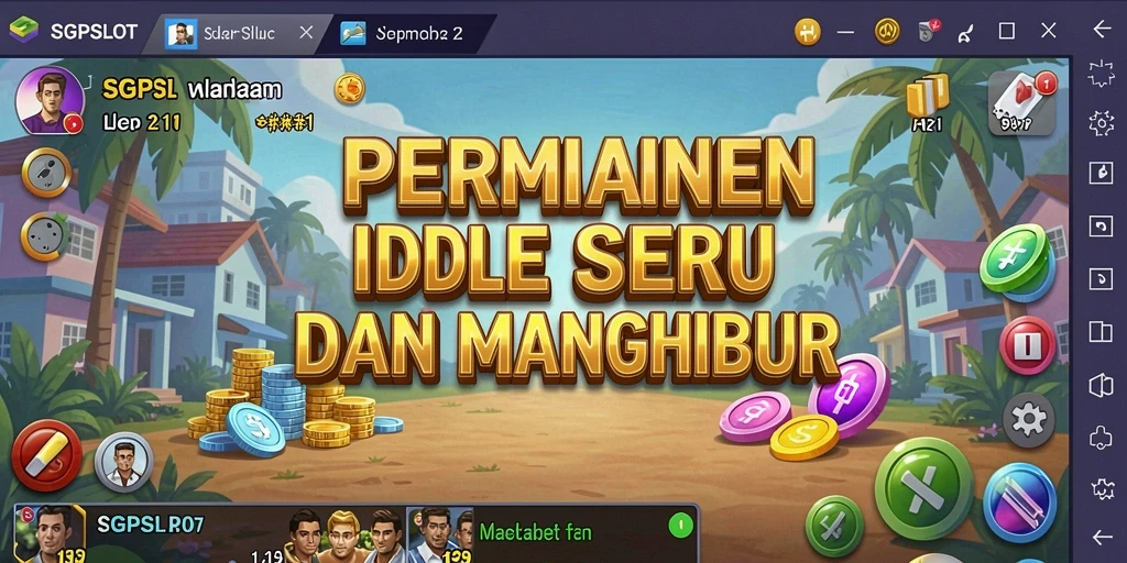 Screenshot gameplay yang menampilkan slot seru di SGPSLOT.