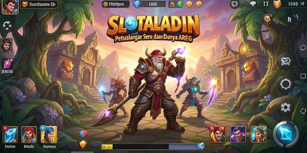 Gameplay seru di dunia petualangan SLOTALADIN.