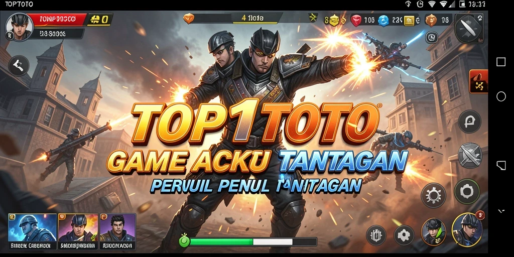 Tangkapan layar dari gameplay TOP1TOTO yang mendebarkan dan penuh aksi.