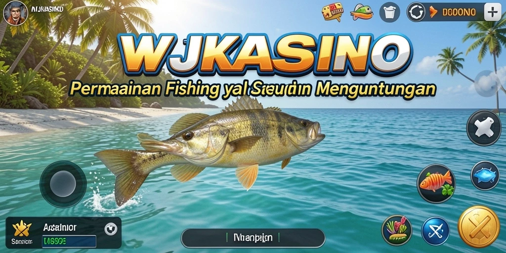 Tangkapan ikan yang mengesankan dalam gameplay WJKASINO.